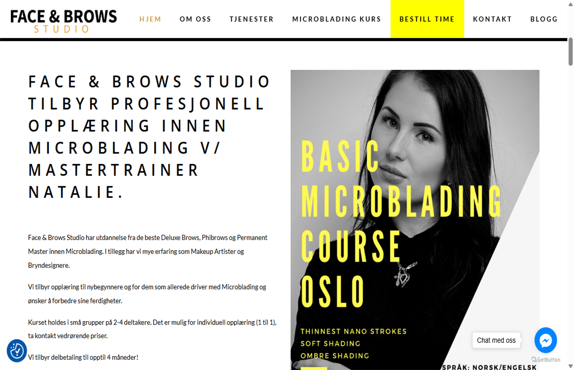 SEO для сайта косметолога — Face and Brows