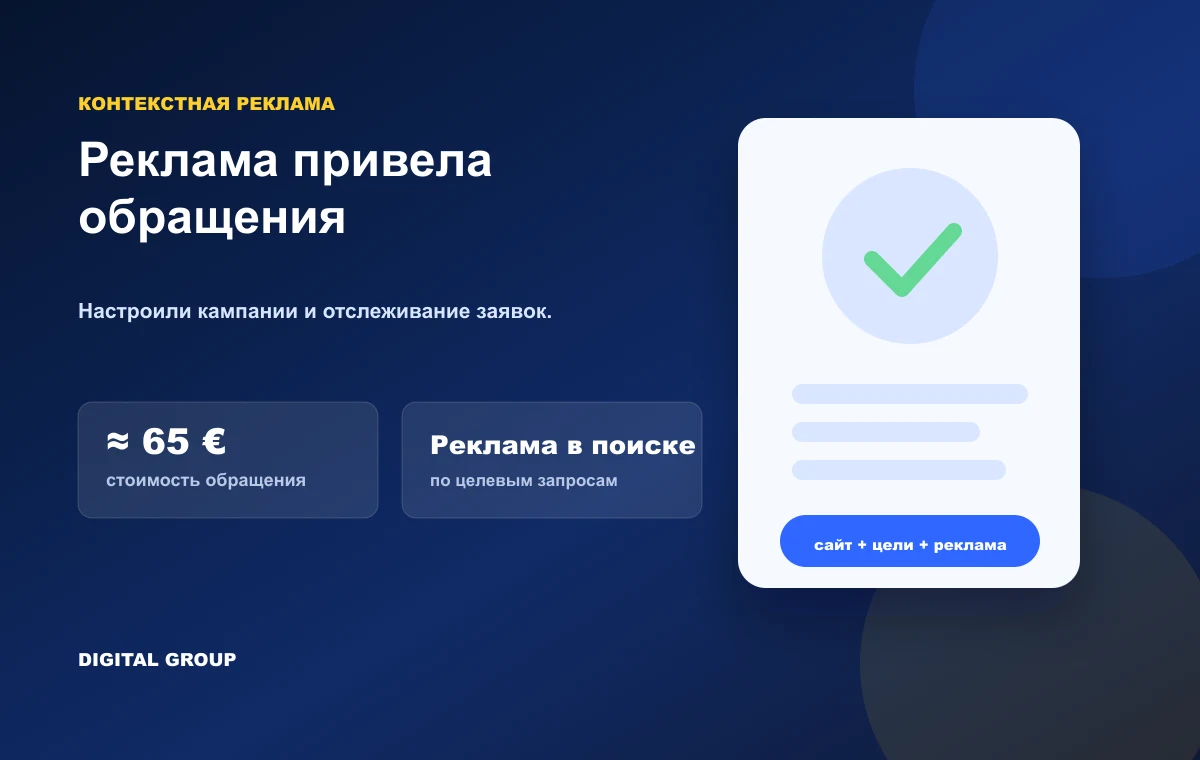 Google Ads для Spanplafond Garant после подготовки сайта и аналитики