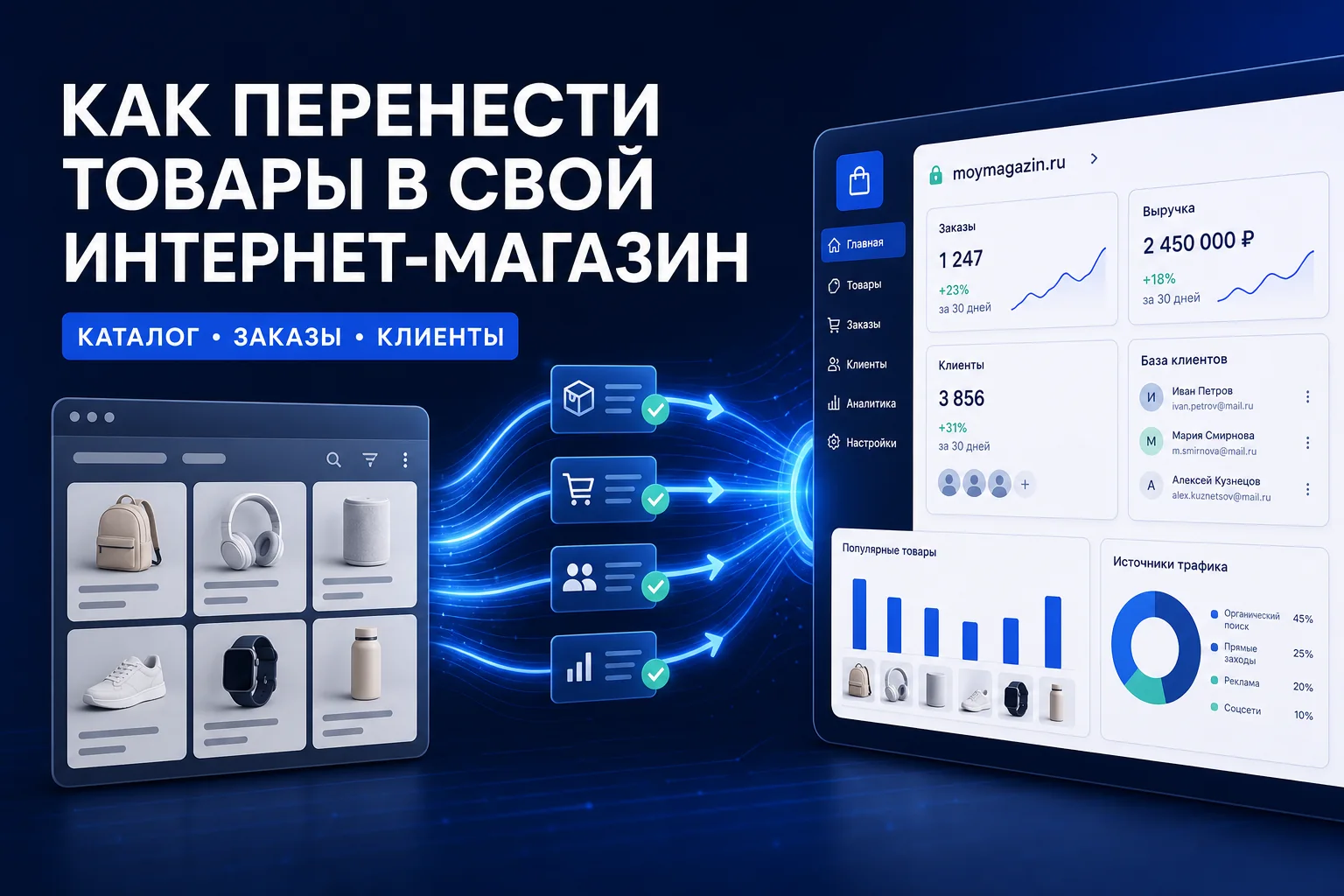 Как перенести товары с Wildberries в собственный интернет-магазин