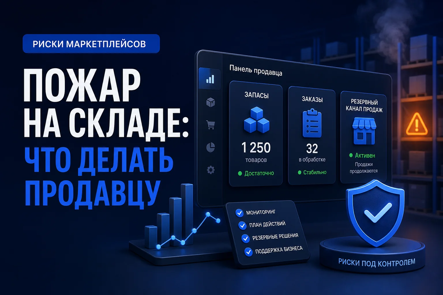 Пожар на складе Wildberries: что известно и как продавцу снизить риски
